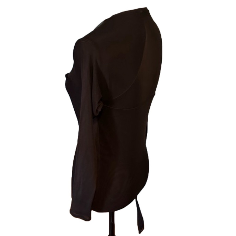 Abercrombie & Fitch Black Long Sleeve Bodysuit - Picture 4 of 7